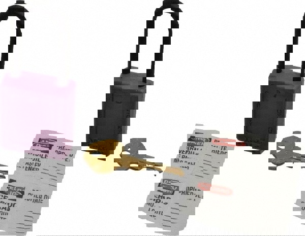 Lockout Padlock: Keyed Different, Key Re